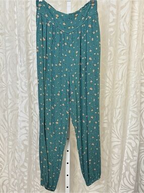 SO Teal Floral Lounge Pants